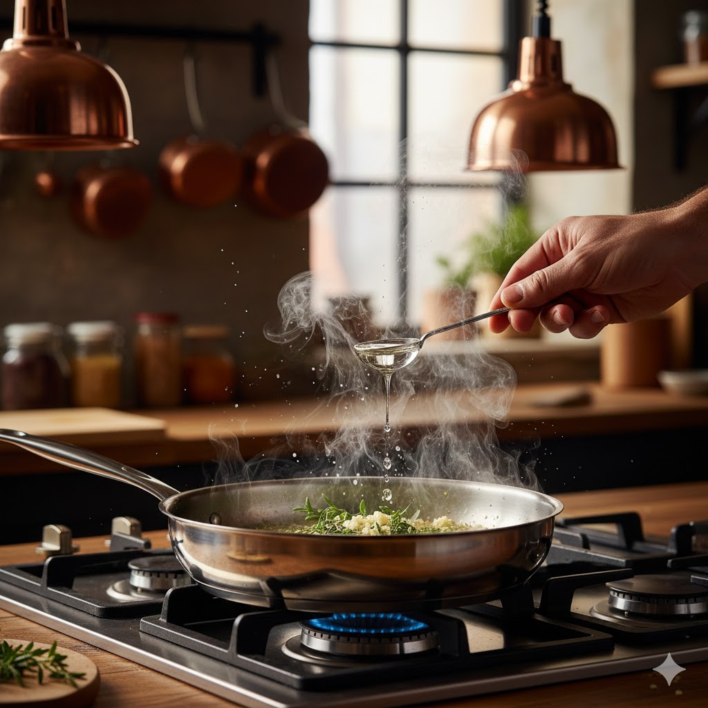 تقنية الذوبان المتحكم به في طهي الصلصات