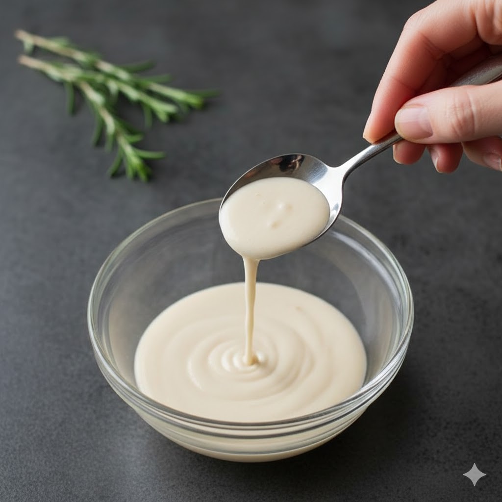 صنع صلصات وحساء سميك بقوام مخملي