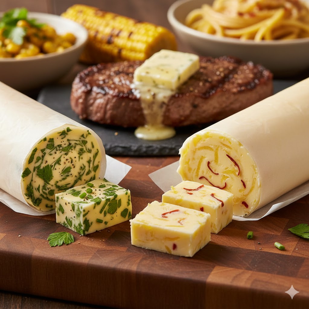 طريقة الزبدة المتبلة